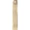 Ekena Millwork Traditional Rough Sawn Craftsman Outlooker, Douglas Fir, 6"W x 22"D x 34"H OUT06X22X34TRA04RDF - alternate 3